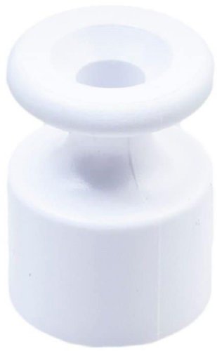 Изолятор для монтажа ретро-провода пластик Bironi Лизетта белый картинка